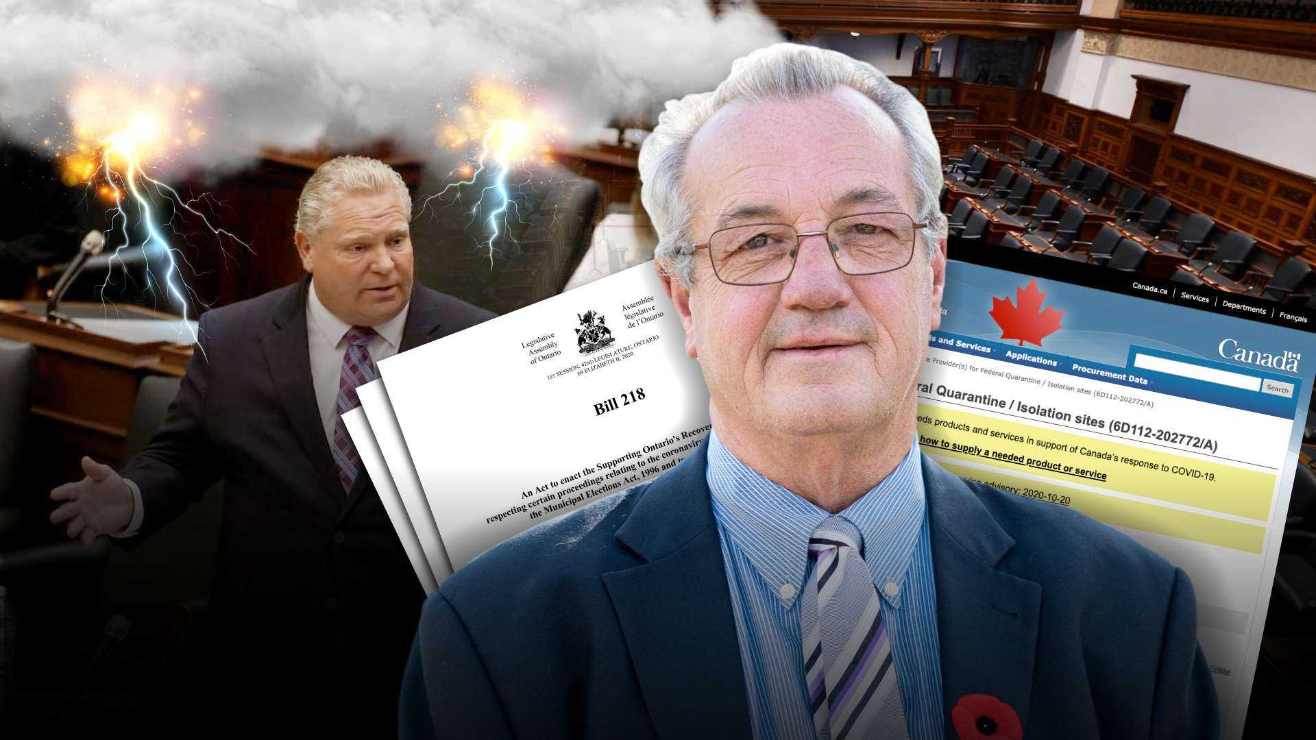 Ford Called Out! MPP Randy Hillier questions Premier Ford, and his